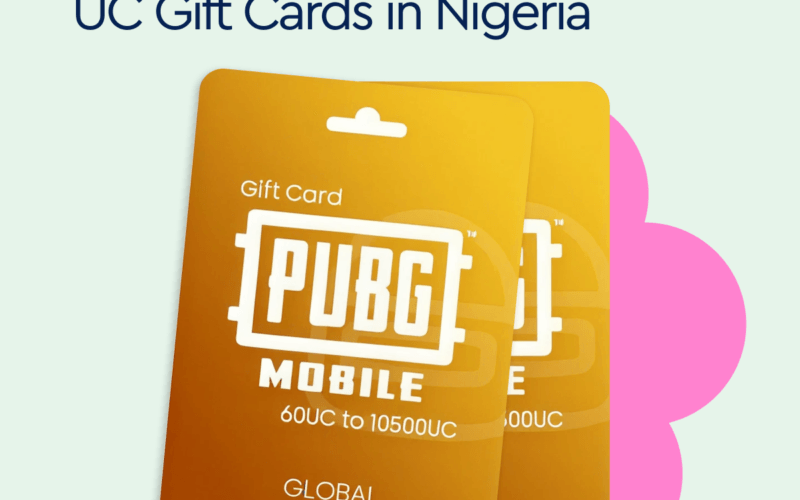 sell PUBG Mobile UC gift cards