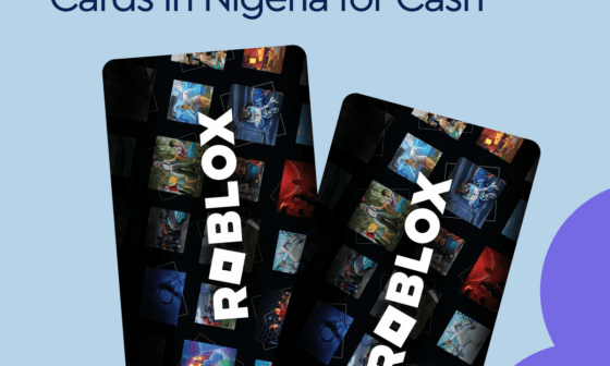 Sell Roblox gift card in Nigeria