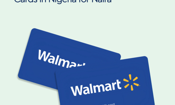 Sell Walmart gift cards in Nigeria