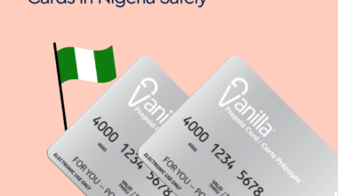 Sell Vanilla gift cards in Nigeria