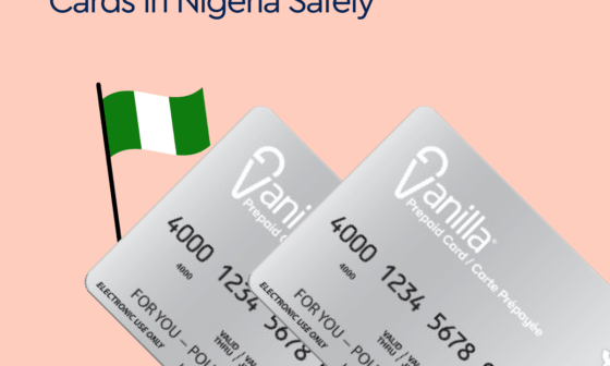 Sell Vanilla gift cards in Nigeria
