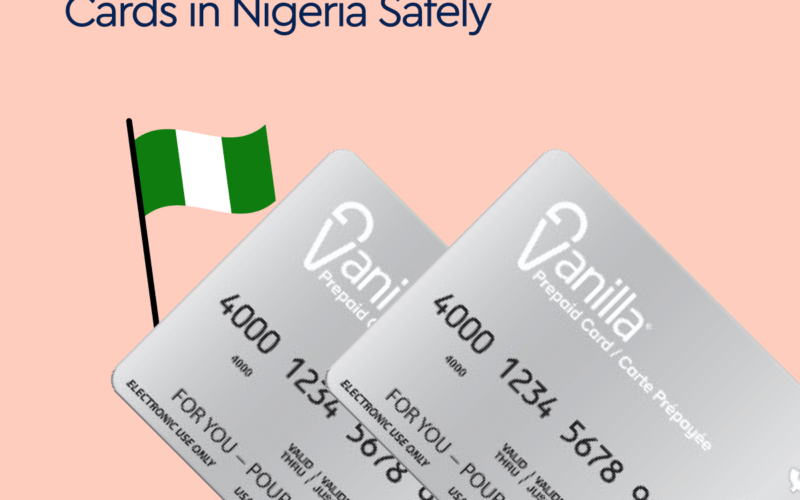 Sell Vanilla gift cards in Nigeria