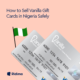 Sell Vanilla gift cards in Nigeria