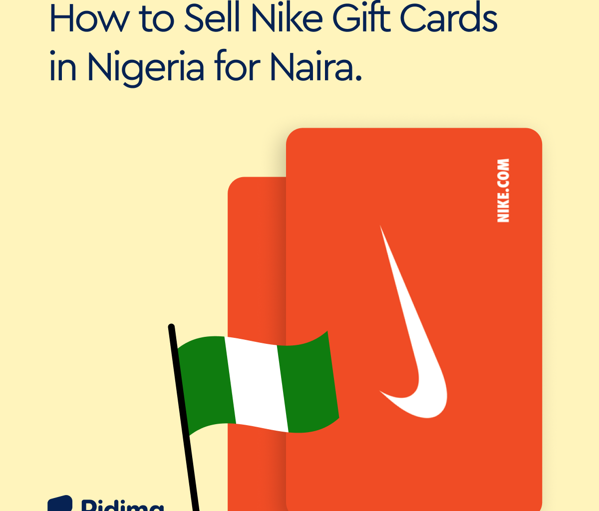 sell Nike gift cards in Nigeria