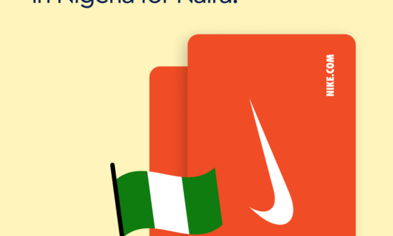 sell Nike gift cards in Nigeria