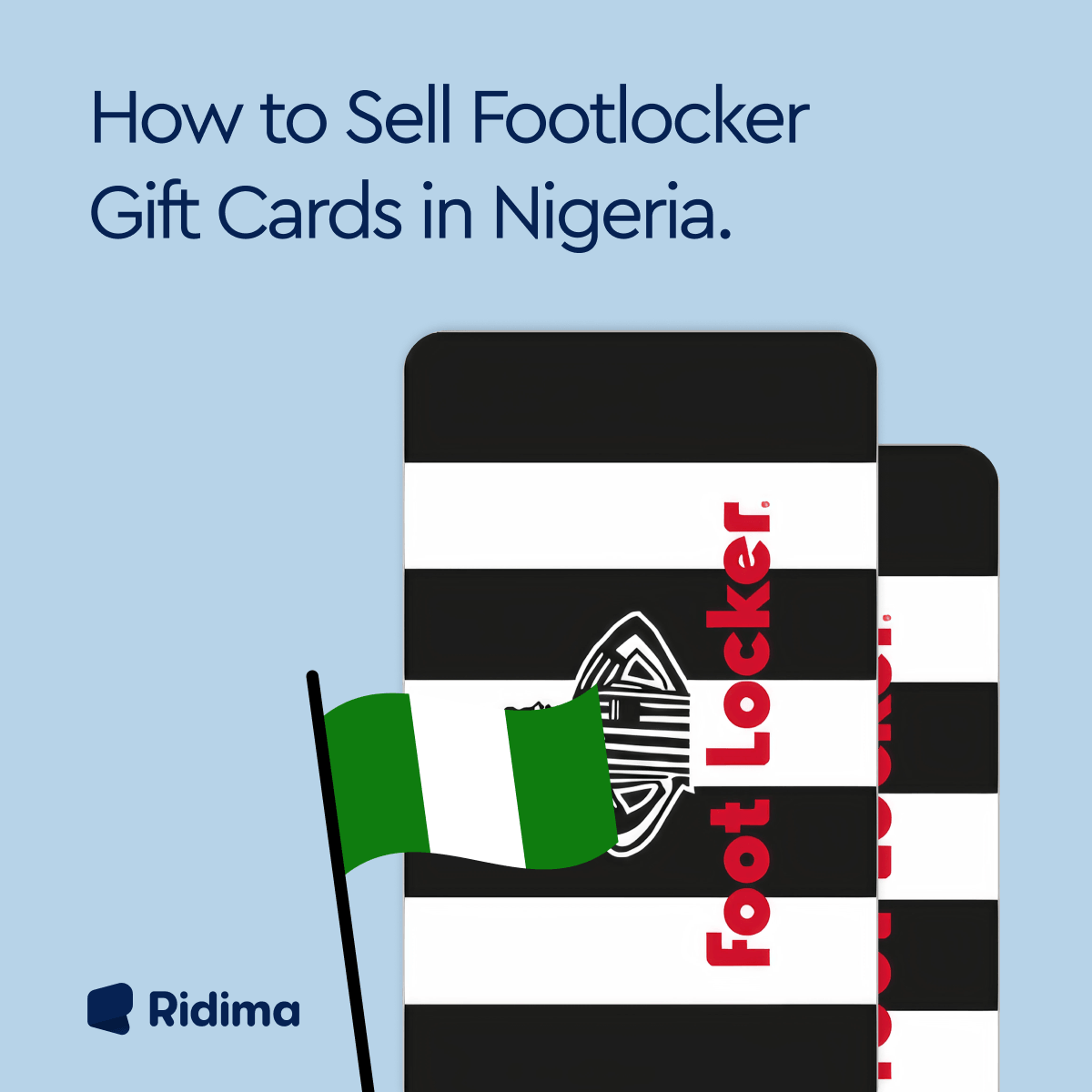sell Foot Locker gift cards in Nigeria