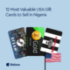 Most valuable USA gift cards