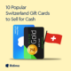 Popular Switzerland gift cards