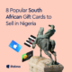 South African gift cards