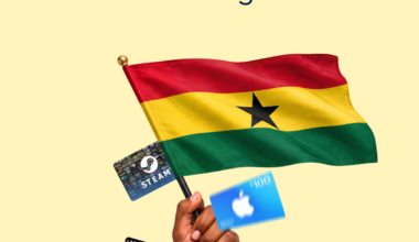Popular Ghana gift cards