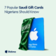 Saudi gift cards