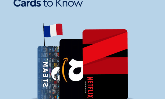 Popular French gift card