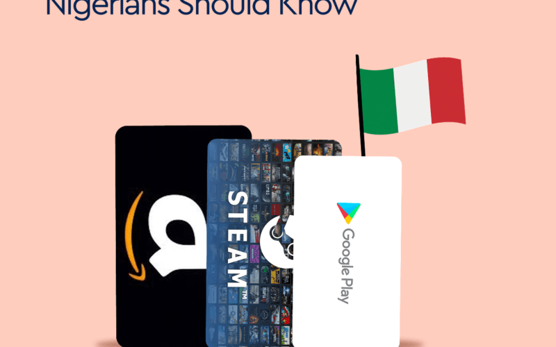 Popular Italian gift card